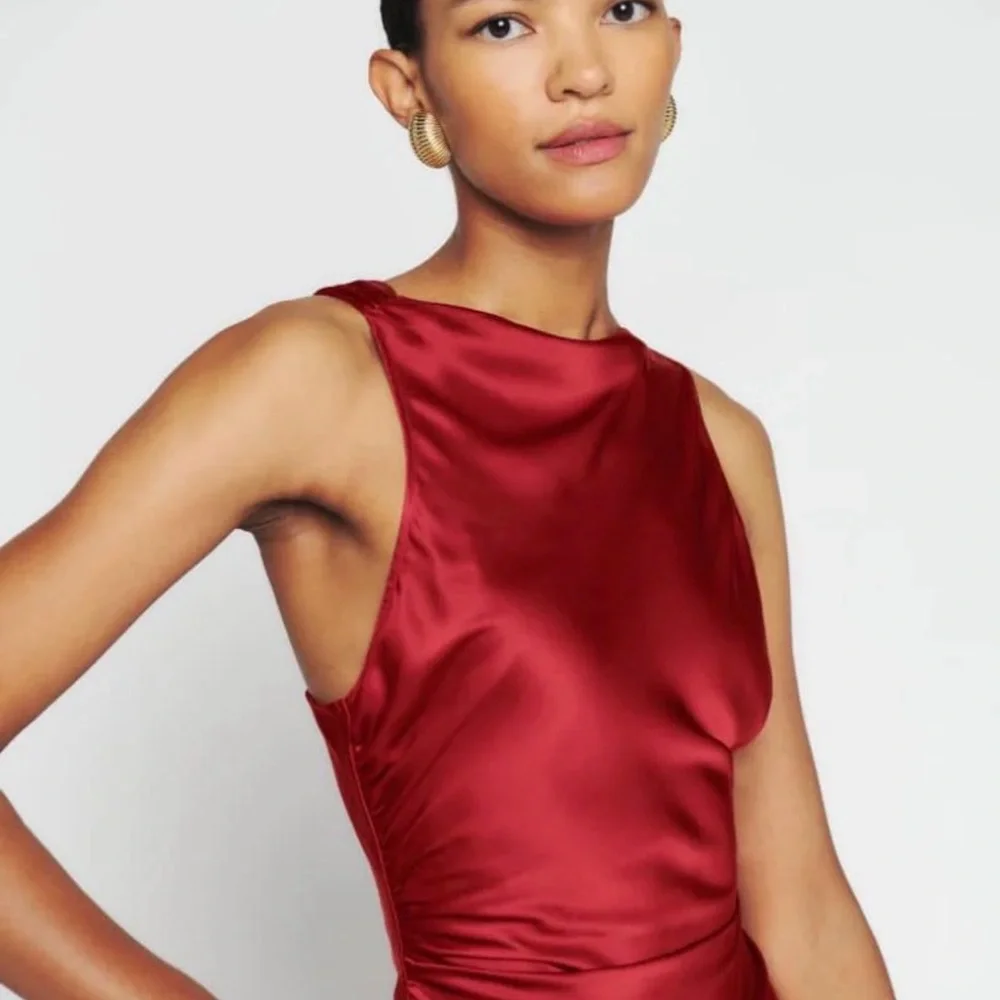 Reformation Cassette Silk Dress - Picture 3 of 5